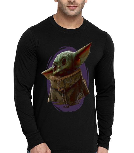 c4314130 star wars baby yoda the mandalorian the child circle halo shirt 4 - Star Wars Baby Yoda The Mandalorian The Child Circle Halo Shirt