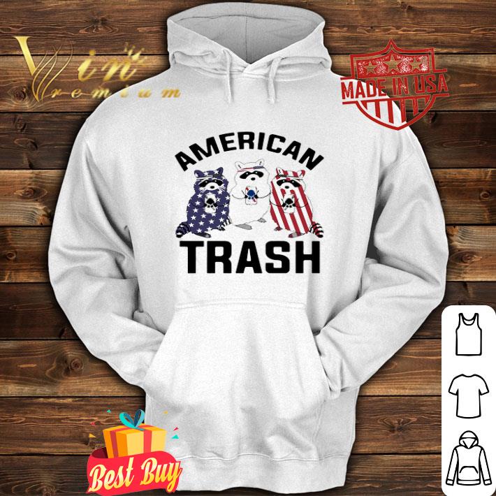 Racoon American Trash 4th Of July Independence Day shirt