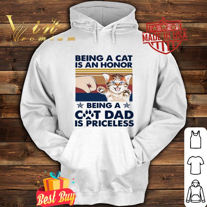 Vintage Being A Cat Is An Honor Being A Cat Dad Is Priceless Paw shirt c479de51 vintage being a cat is an honor being a cat dad is priceless paw shirt 4 - Vintage Being A Cat Is An Honor Being A Cat Dad Is Priceless Paw shirt