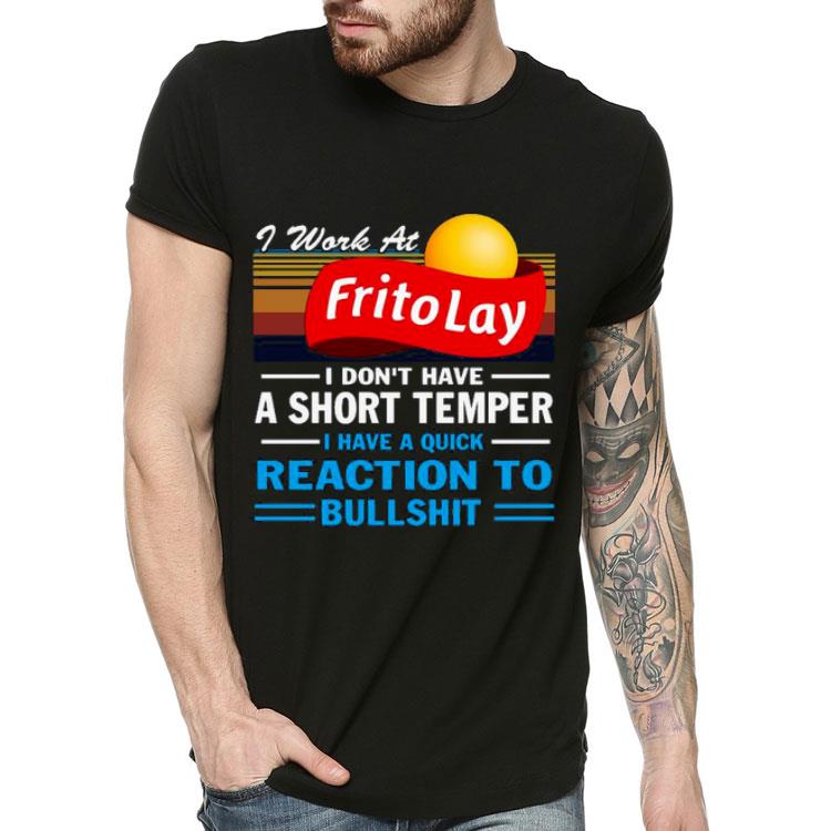 I Work At Frito Lay I Don’t Have A Short Temper I Have A Quick Reaction To Bullshit Vintage Shirt c53e0645 i work at frito lay i don t have a short temper i have a quick reaction to bullshit vintage shirt 4 - I Work At Frito Lay I Don’t Have A Short Temper I Have A Quick Reaction To Bullshit Vintage Shirt