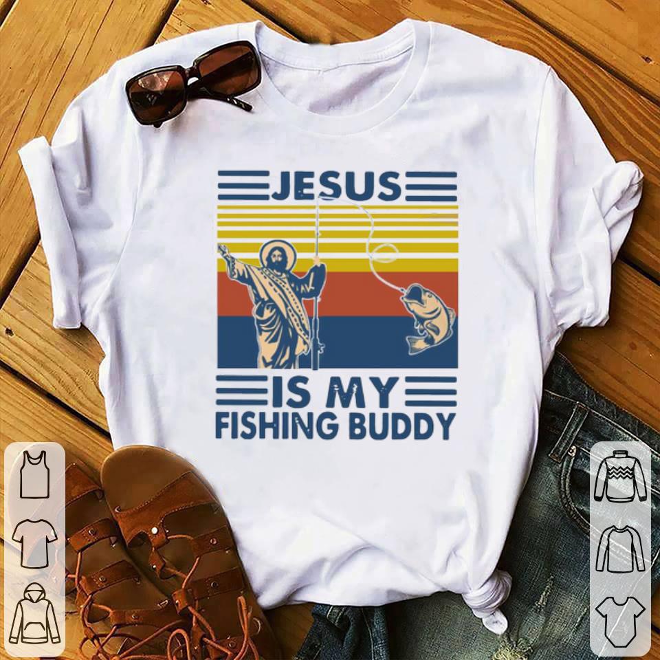 Jesus Is My Fishing Buddy Vintage Shirt