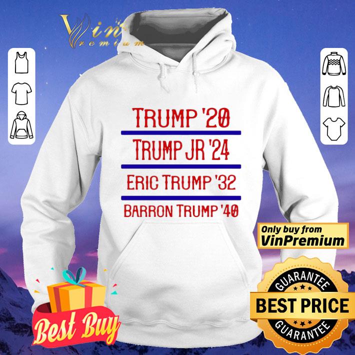 c576de74 trump 20 trump jr 24 eric trump 32 barron trump 40 shirt 4 - Trump ’20 Trump Jr ’24 Eric Trump ’32 Barron Trump ’40 shirt