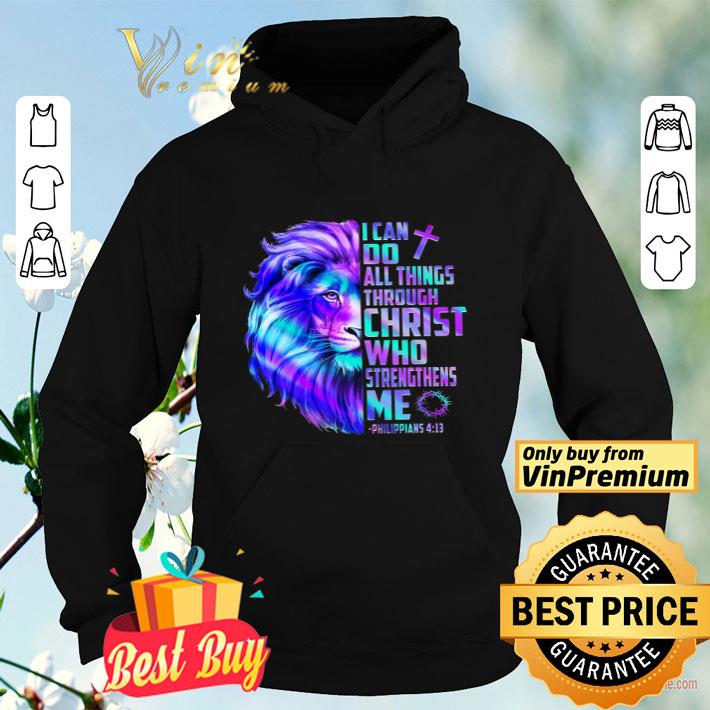 c5a880b4 lion king i can do all things through christ who strengthens me shirt 4 - Lion King I Can Do All Things Through Christ Who Strengthens Me shirt