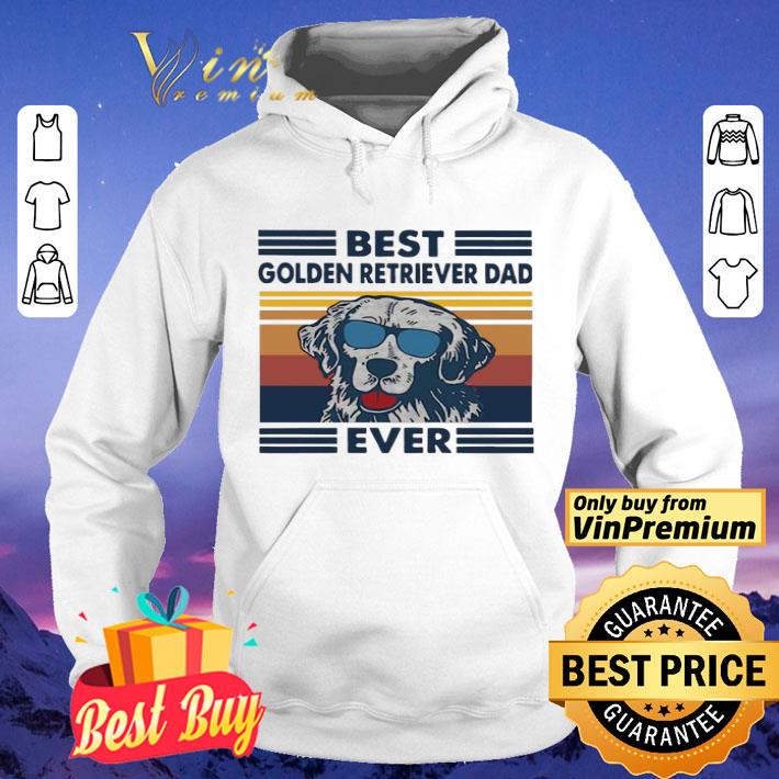 Best Golden Retriever Dad Ever Vintage shirt