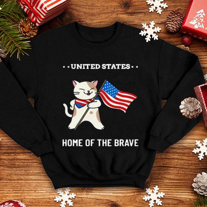 c7a9d30f cat united states home of the brave shirt 4 - Cat United States Home Of The Brave Shirt