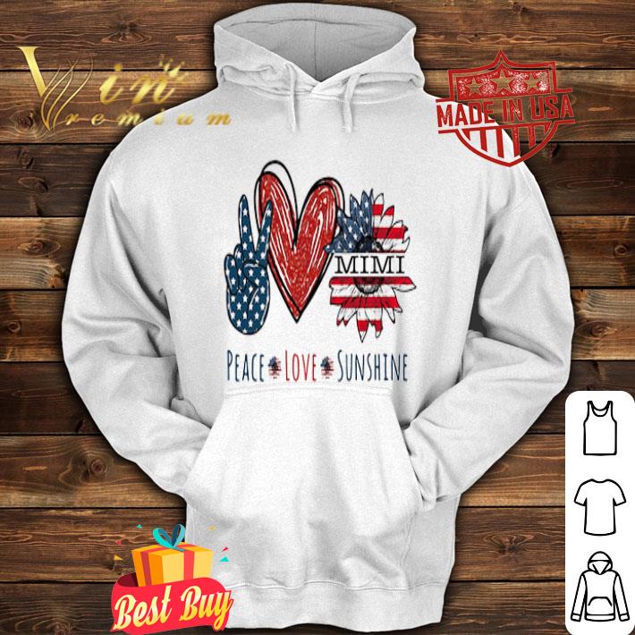 c801e36c peace love sunshine mimi sunflower heart american flag veteran independence day shirt 4 - Peace love sunshine mimi sunflower heart American flag veteran Independence day shirt