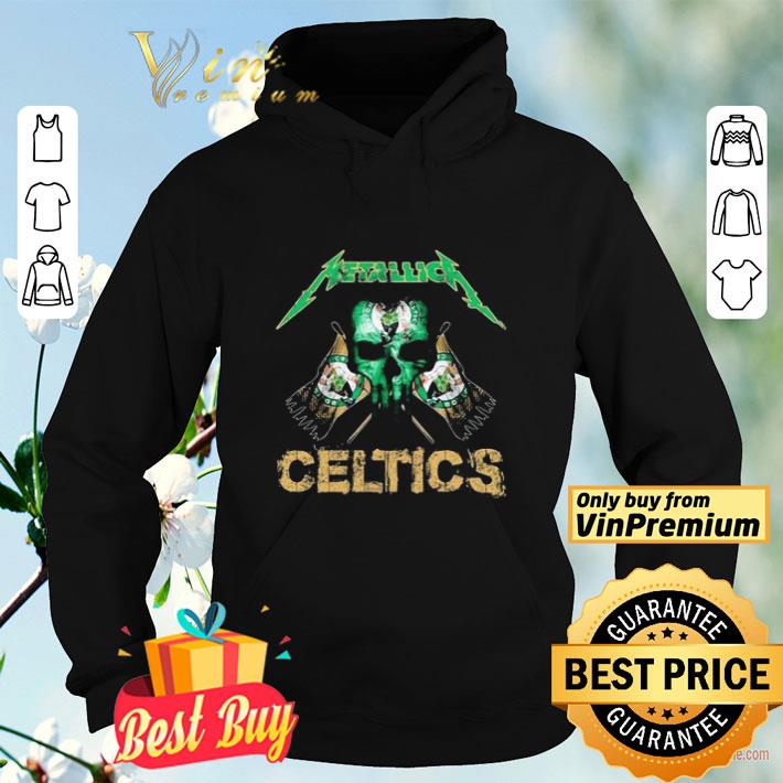 c98598e1 skull metallica boston celtics flag shirt 4 - Skull metallica boston celtics flag shirt