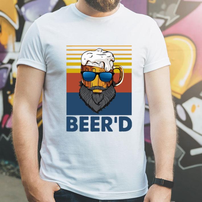 Vintage Beer Beer’d Beard Drinking shirt