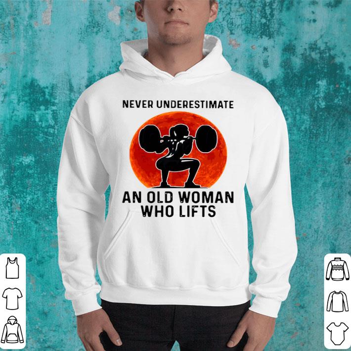 Gym Never Underestimate An Old Woman Who Lifts Shirt