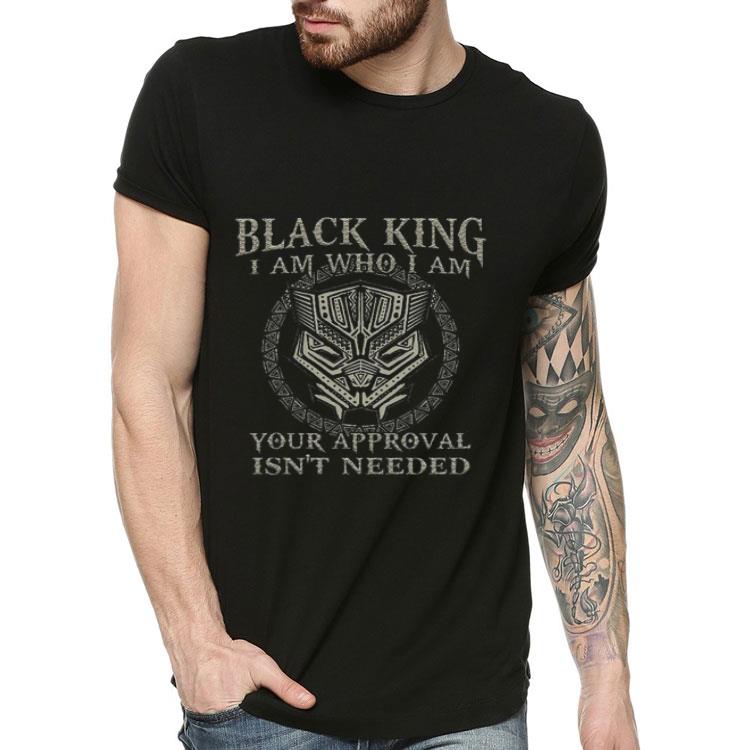 cc82d184 black panther black king i am who i am your approval isn t needed shirt 4 - Black Panther Black King I Am Who I Am Your Approval Isn’t Needed Shirt