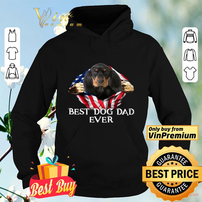 ccbc7eed blood inside me black and tan coonhound dog american flag best dog dad ever shirt 4 - Blood Inside Me Black and Tan Coonhound Dog American Flag Best Dog Dad Ever shirt