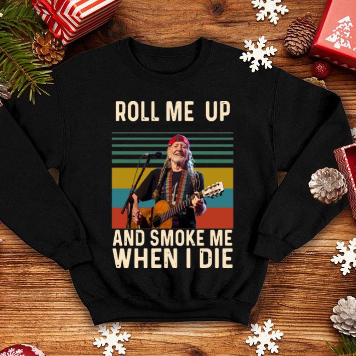 Vintage Willie Nelson Roll Me Up And Smoke Me When I Die shirt 1 Vintage Willie Nelson Roll Me Up And Smoke Me When I Die shirt