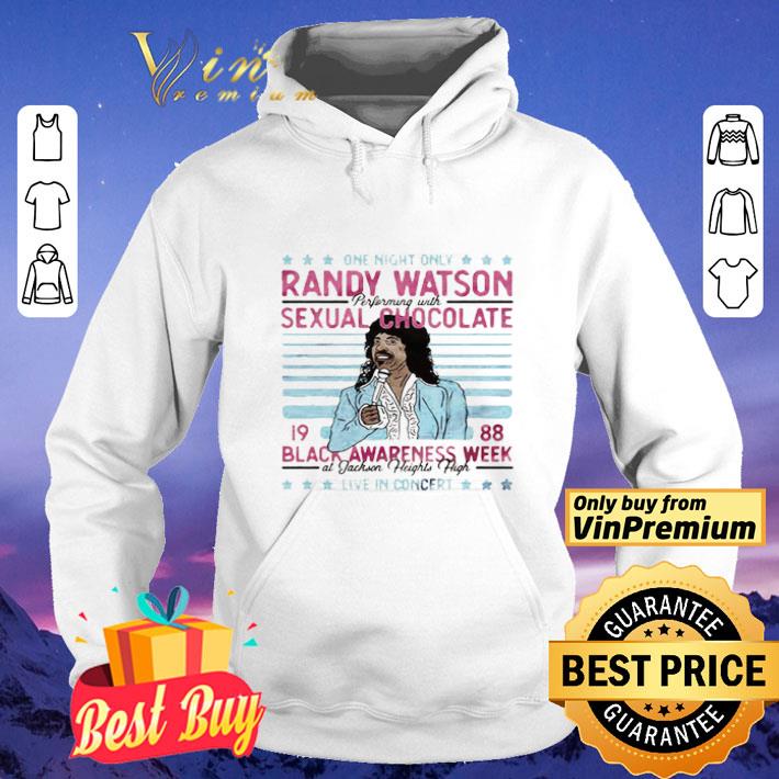One Night Only Randy Watson Performing With Sexual Chocolate 1988 shirt 8 One Night Only Randy Watson Performing With Sexual Chocolate 1988 shirt