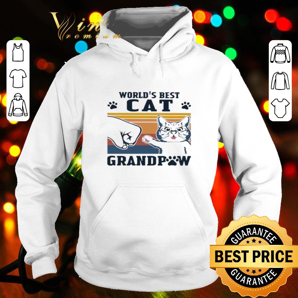 Vintage World’s Best Cat Grandpaw shirt
