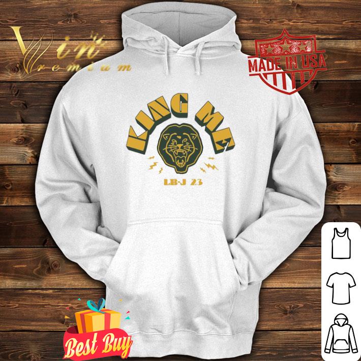 cfaedeba king me lb j lebron james 23 shirt 4 - King me LB-J Lebron James 23 shirt