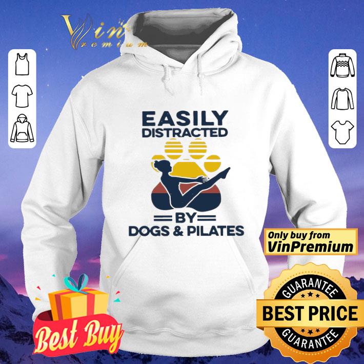 Easily Distracted By Dogs And Pilates Vintage shirt