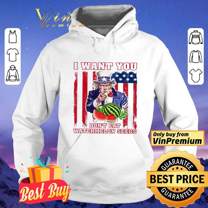 d203dfd1 tio sam i want you don t eat watermelon seeds america flag shirt 4 - Tio Sam I want you don’t eat watermelon seeds america flag shirt