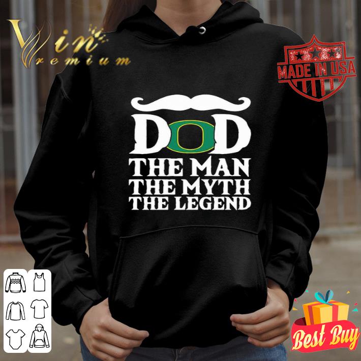 Dad The Man The Myth The Legend Oregon Ducks Father’s Day Beard shirt