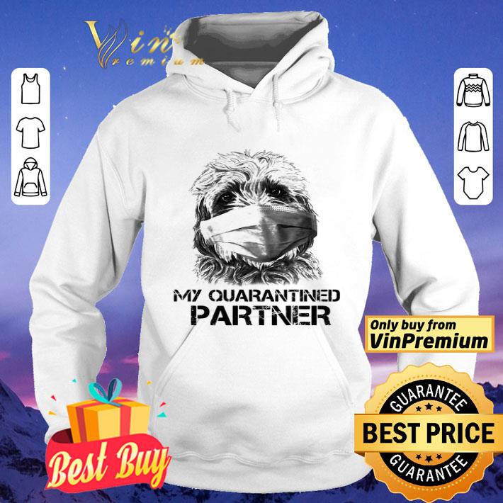 d36b81da my quarantine partner goldendoodle shirt 4 - My Quarantine Partner Goldendoodle shirt