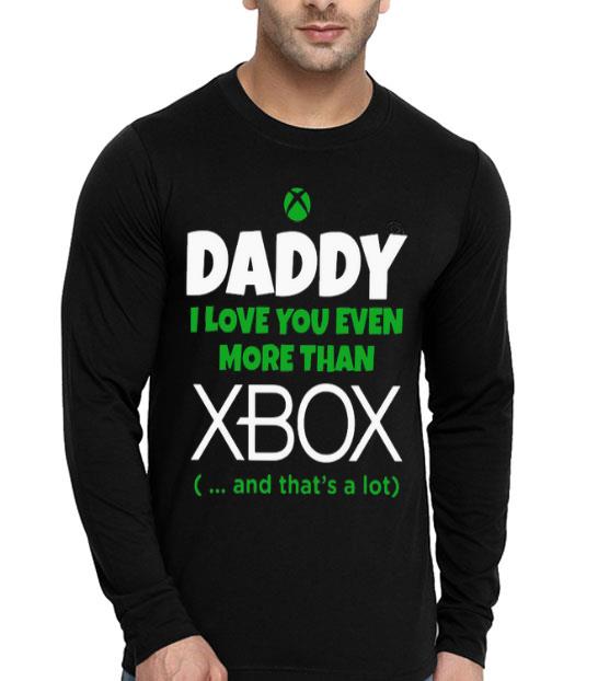 d3ef8359 daddy i love you even more than xbox and that s a lot shirt 4 - Daddy I Love You Even More Than Xbox And That’s A Lot Shirt