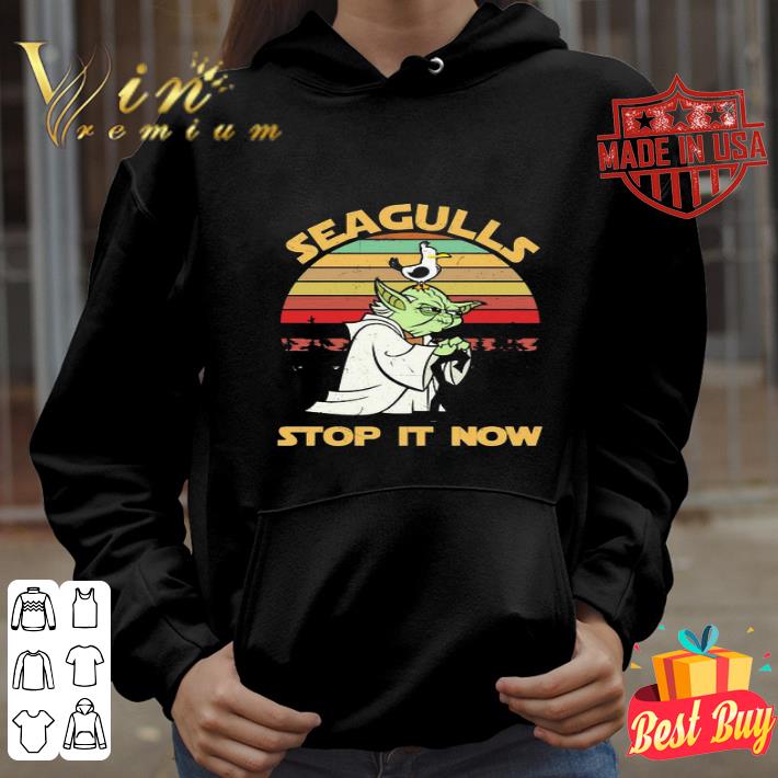 d41ed9f6 master yoda seagulls stop it now vintage sunset shirt 4 - Master Yoda Seagulls stop it now vintage sunset shirt