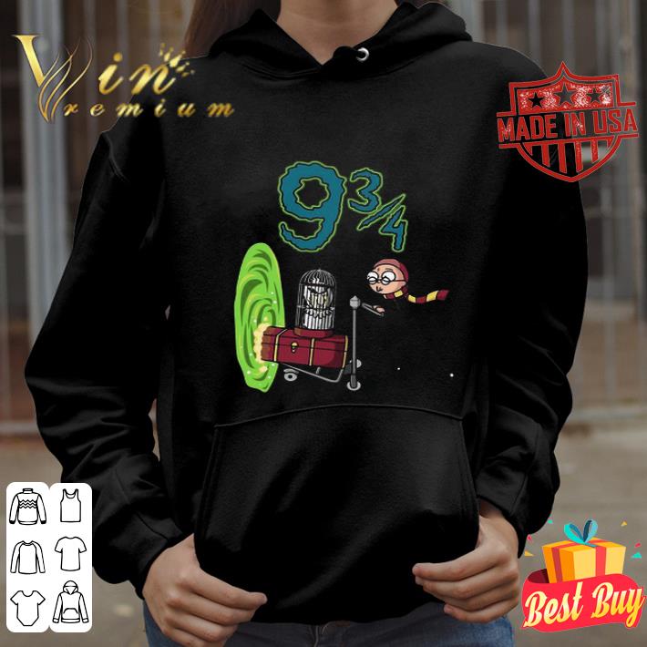 Rick And Morty mashup Harry Potter Platform 9 3’4 shirt d43c8cdb rick and morty mashup harry potter platform 9 3 4 shirt 4 - Rick And Morty mashup Harry Potter Platform 9 3’4 shirt