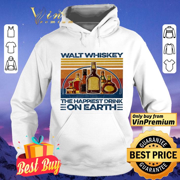 Walt Whiskey The Happiest Drink On Earth Vintage shirt