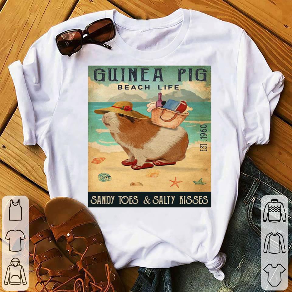 Guinea Pig Beach Life Sandy Toes And Salty Kisses Shirt d5f39842 guinea pig beach life sandy toes and salty kisses shirt 4 - Guinea Pig Beach Life Sandy Toes And Salty Kisses Shirt