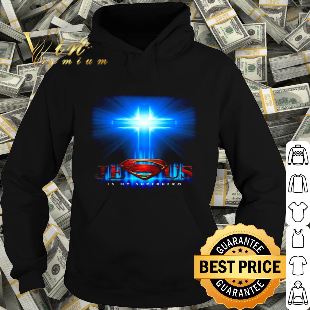 Superman Jesus is my superhero version logo shirt