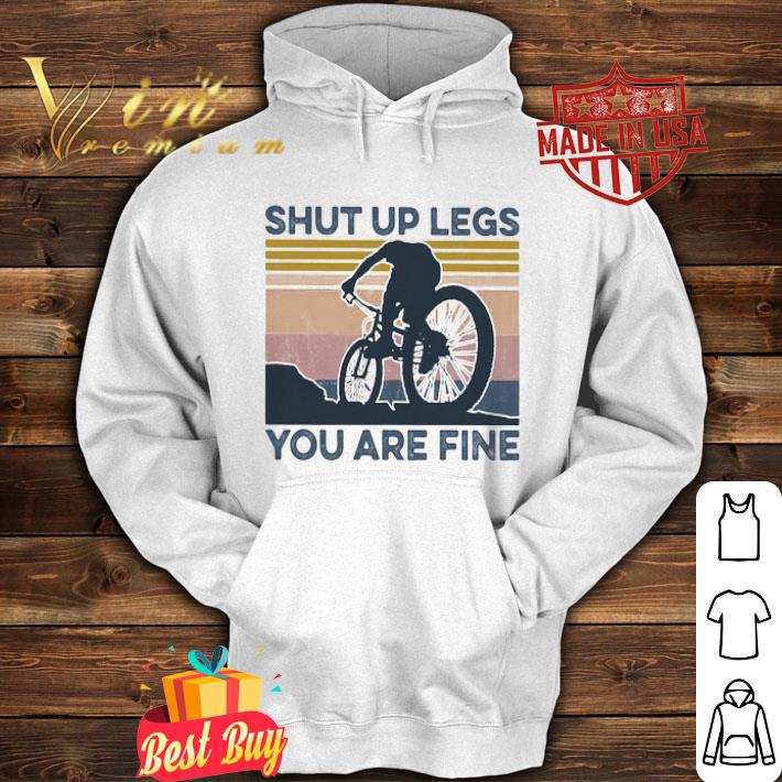 Vintage Shut Up Legs You Are Fine Bicycle shirt
