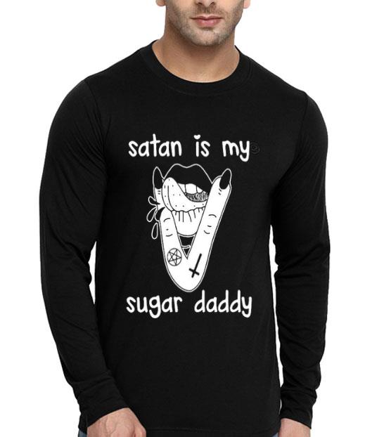 d8d2130d lips satan is my sugar daddy shirt 4 - Lips Satan Is My Sugar Daddy Shirt