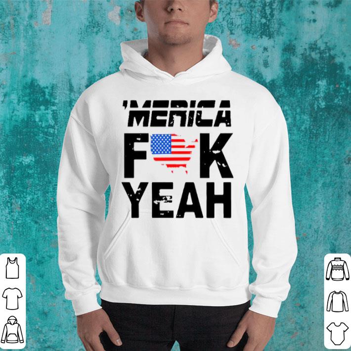 Merica Fuck Yeah Map American Flag Shirt d925a3b9 merica fuck yeah map american flag shirt 4 - Merica Fuck Yeah Map American Flag Shirt