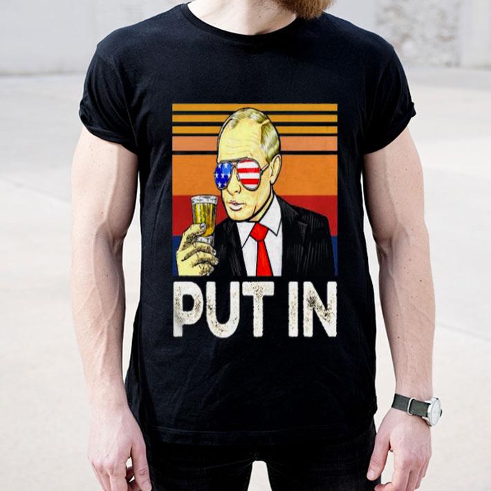 Vladimir Vladimirovich Putin Put In Beer Vintage Shirt