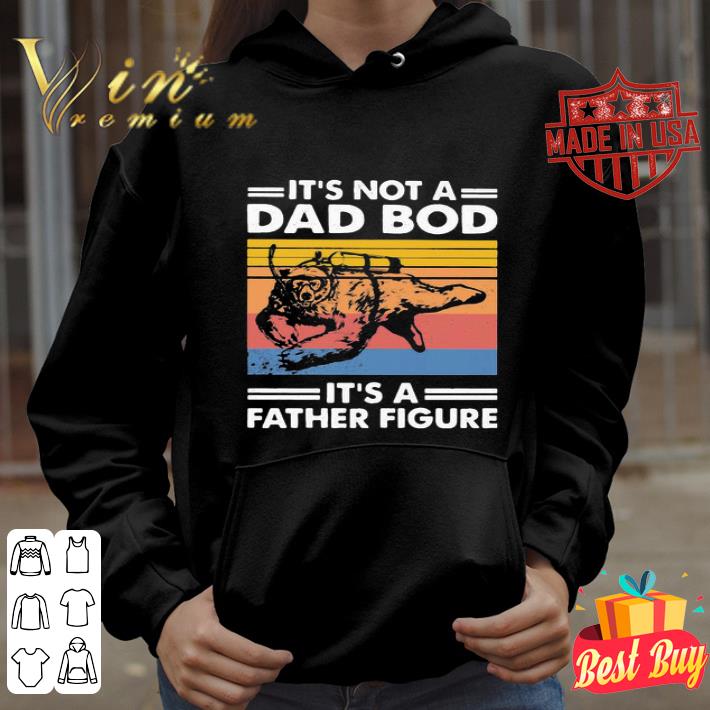 Bear Scuba Diving It’s Not A Dad Bod It’s Father Figure Vintage shirt