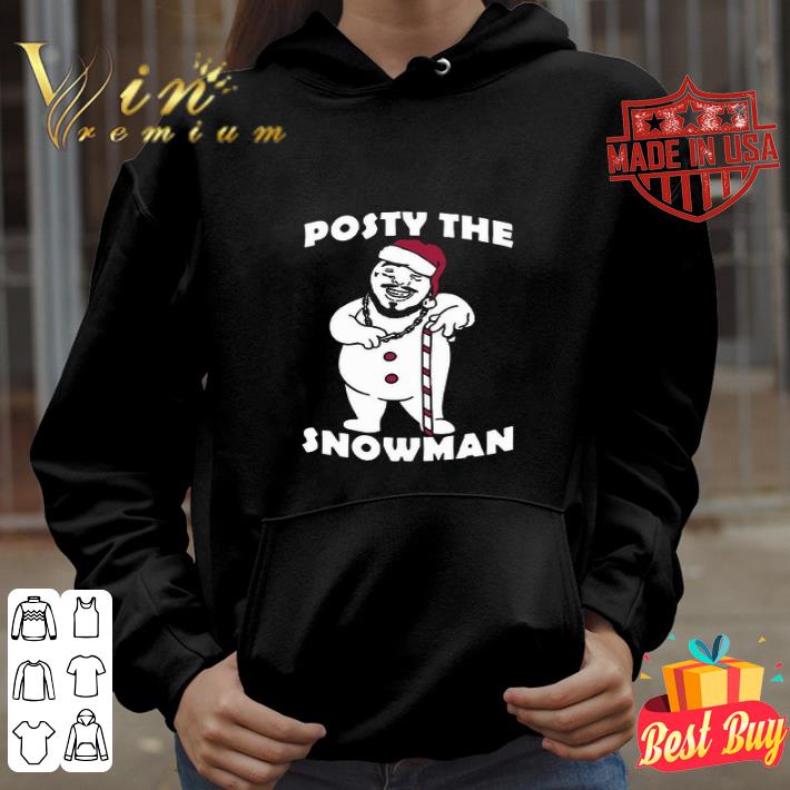 Posty the snowman Post Malone Parody Santa Claus shirt db986f6f posty the snowman post malone parody santa claus shirt 4 - Posty the snowman Post Malone Parody Santa Claus shirt