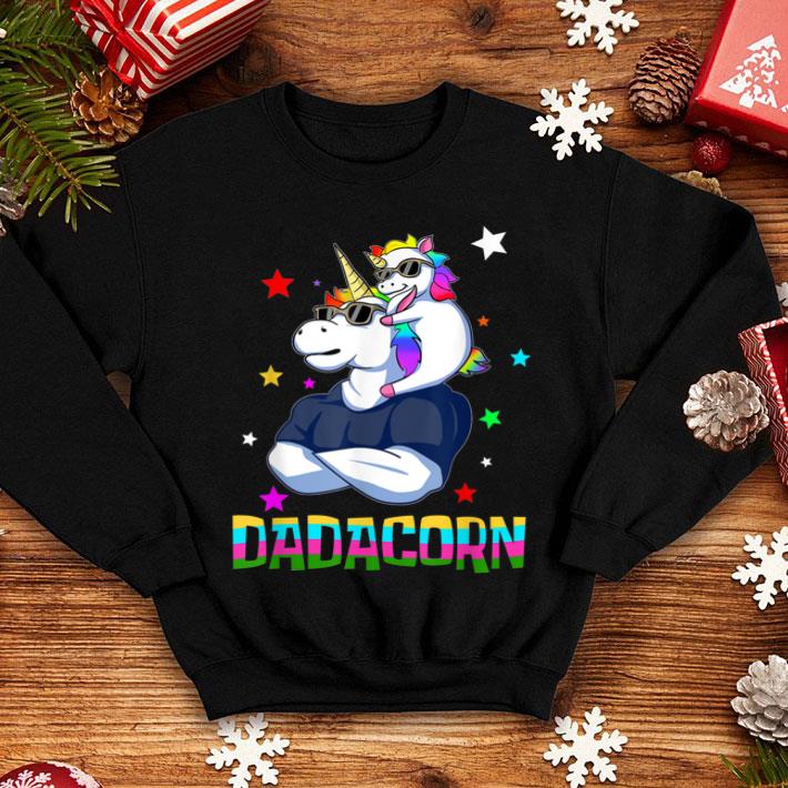db9d1eb8 dadacorn muscle unicorn dad baby christmas papa shirt 4 - Dadacorn Muscle Unicorn Dad Baby Christmas Papa Shirt