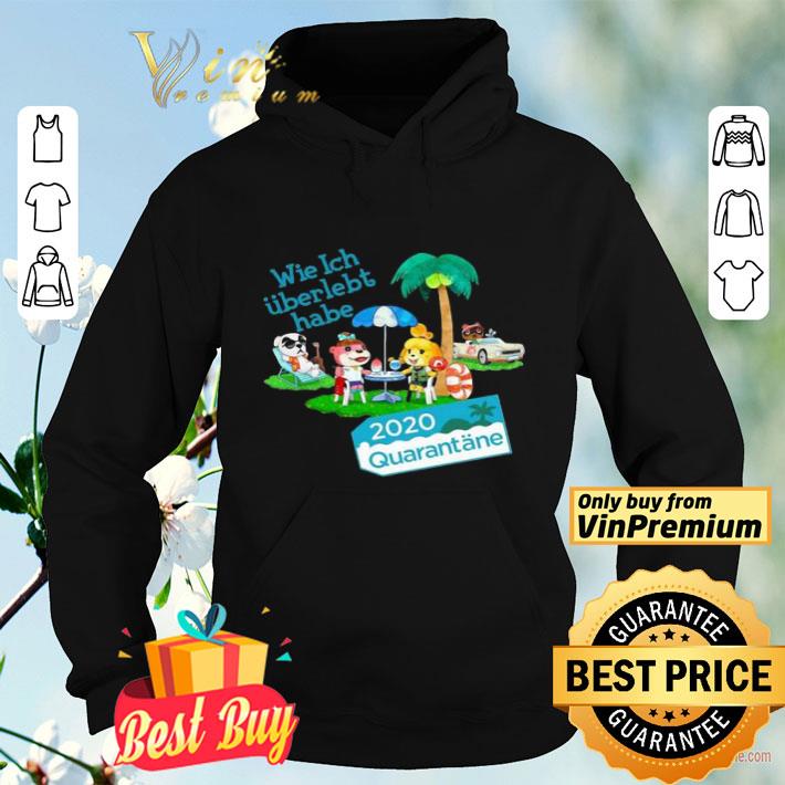 dcc2f9df wie ich berlebt habe 2020 quarant ne shirt 4 - Wie Ich überlebt habe 2020 quarantäne shirt