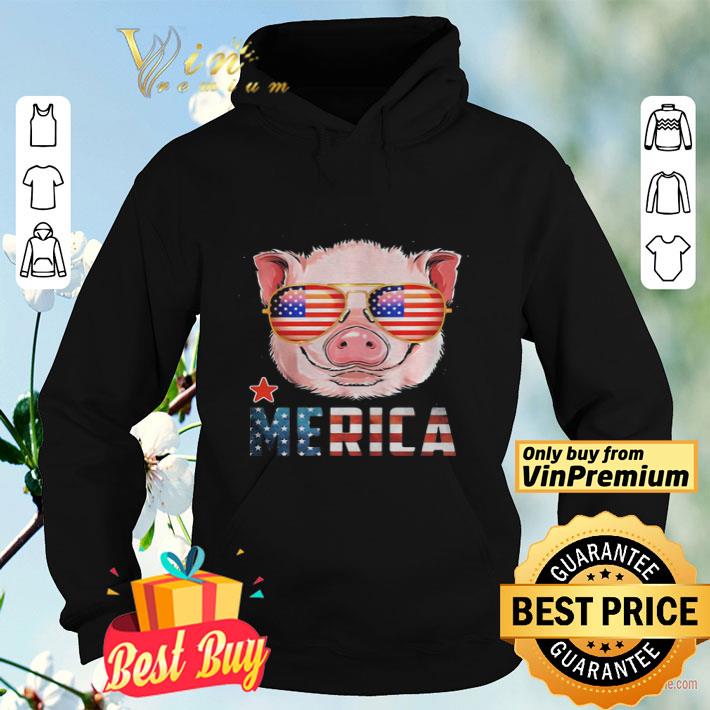 de5e1299 pig cute merica american flag star shirt 4 - Pig Cute Merica American Flag Star shirt