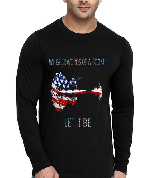 Whisper Words Of Wisdom Let It Be Guitar Forest American Flag Shirt de78a4f8 whisper words of wisdom let it be guitar forest american flag shirt 4 - Whisper Words Of Wisdom Let It Be Guitar Forest American Flag Shirt