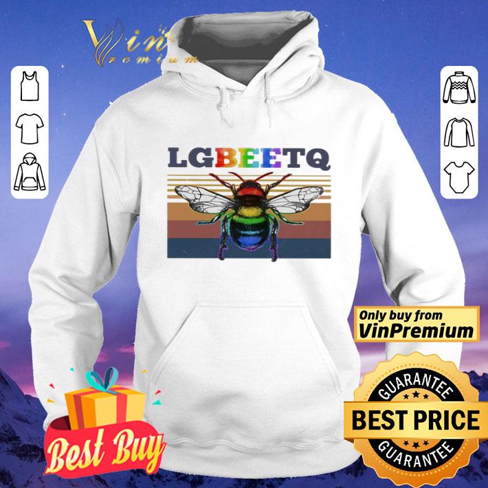 Lgbt bee lgbeetq vintage retro shirt