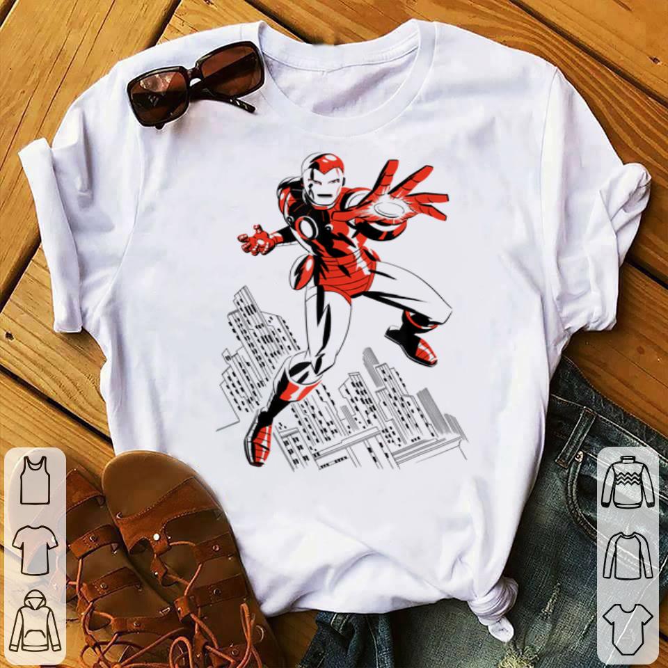 e00125cf marvel iron man retro comic art shirt 4 - Marvel Iron Man Retro Comic Art Shirt