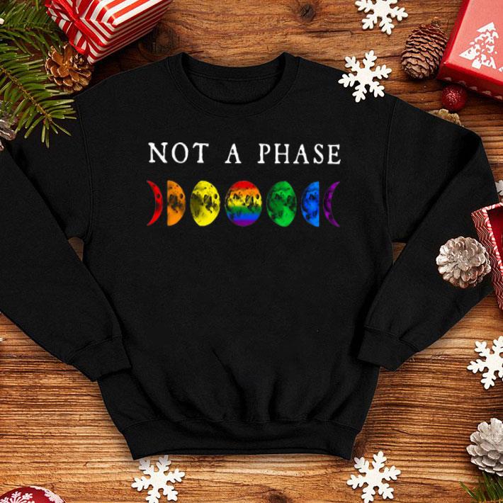 LGBT Not A Phase Moon shirt
