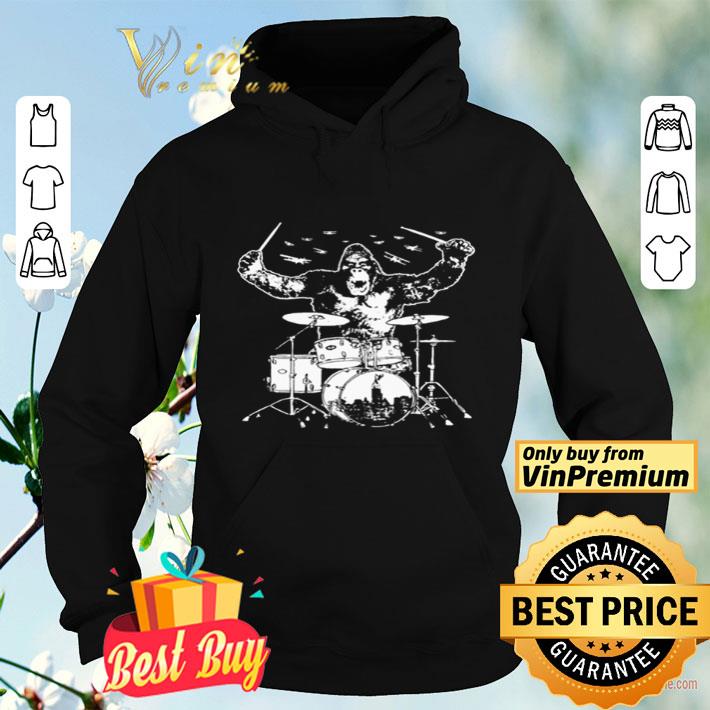 Bigfoot playing drum shirt 8 Bigfoot playing drum shirt