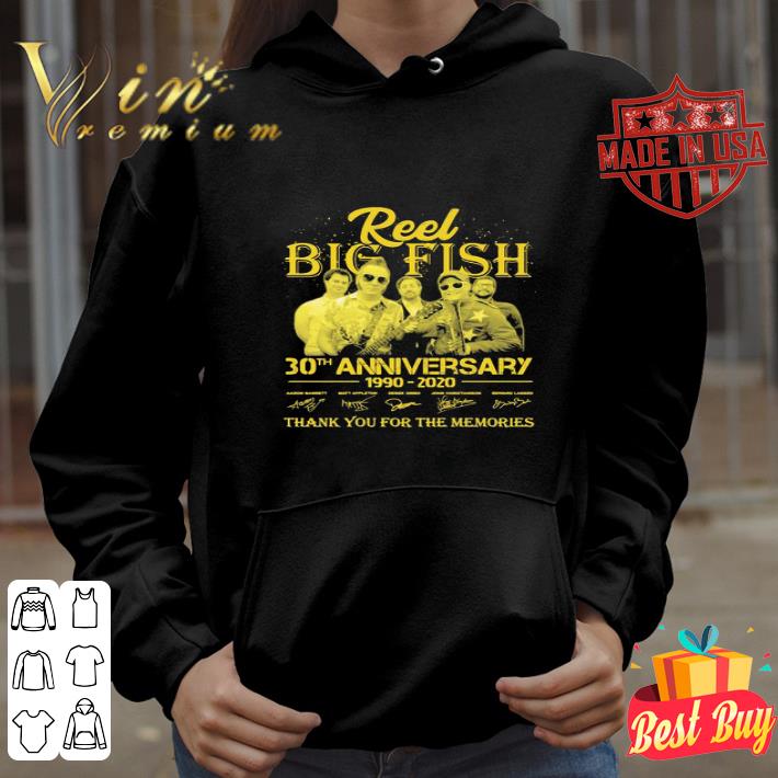 Reel Big Fish 30th Anniversary 1990-2020 Signatures shirt