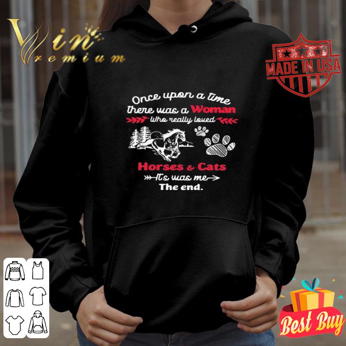 e202e263 once upon a time there was a girl who really loved horses and cats paw shirt 4 - Once upon a time there was a girl who really loved horses and cats paw shirt