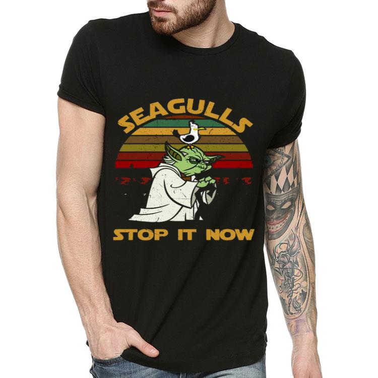 e2394686 master yoda seagulls stop it now vintage shirt 4 - Master Yoda Seagulls Stop It Now Vintage Shirt