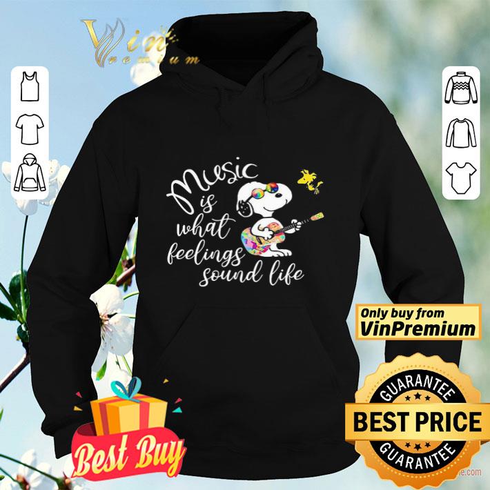 Snoopy and woodstock music is what feelings sound life shirt e3477658 snoopy and woodstock music is what feelings sound life shirt 4 - Snoopy and woodstock music is what feelings sound life shirt