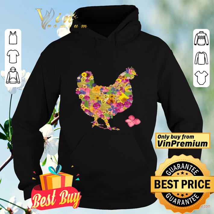 e6011d59 chicken flowers shirt 4 - Chicken Flowers shirt