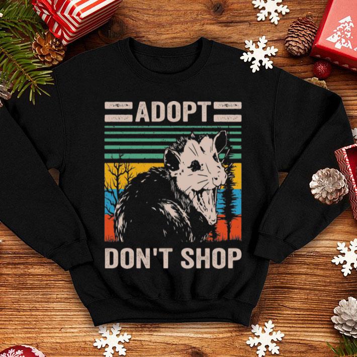 Vintage Possum Adopt Don’t Shop shirt