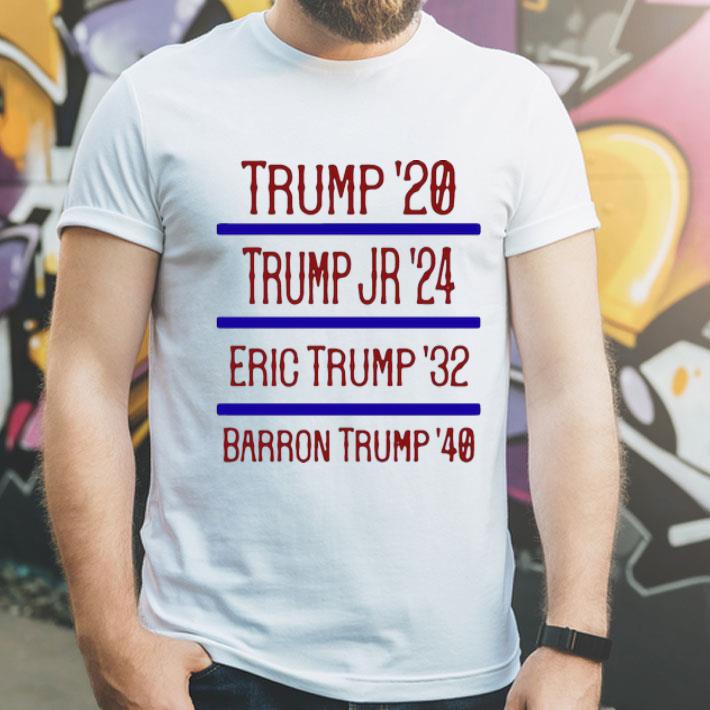 Trump’20 Trump Jr’24 Eric Trump'32 Barron Trump’40 shirt